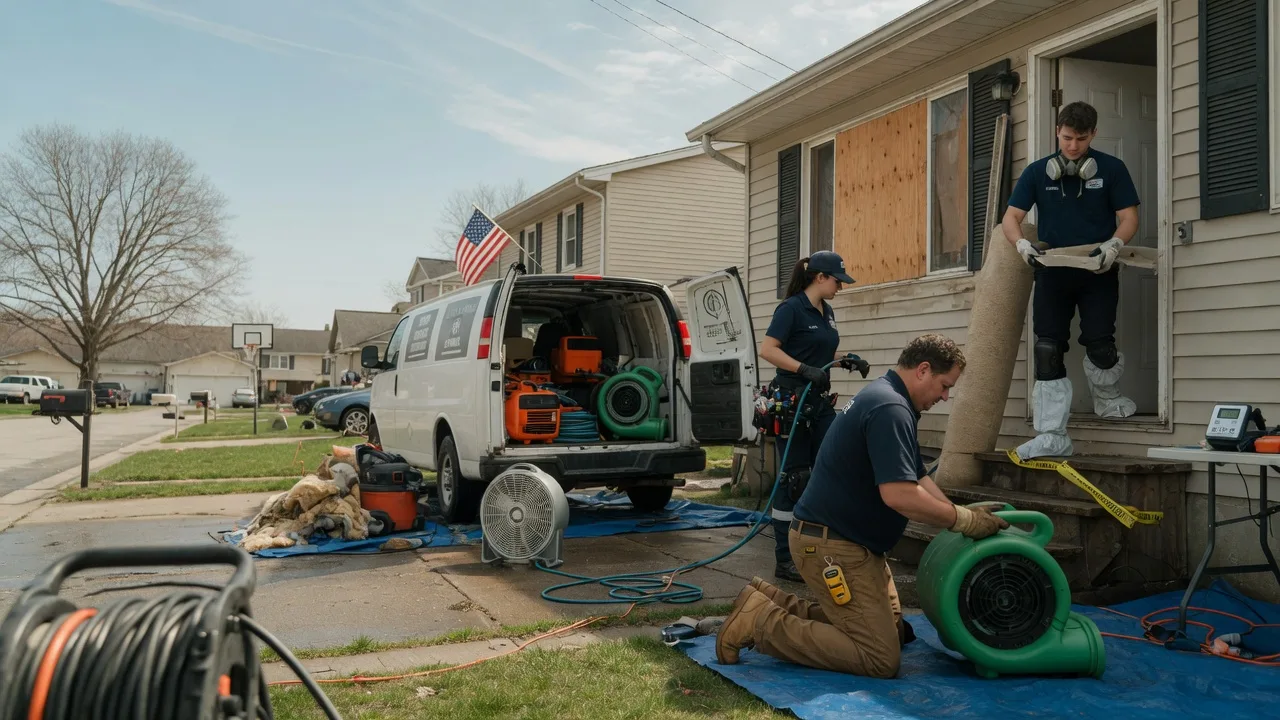 Water Damage Restoration in Parks, NE near me